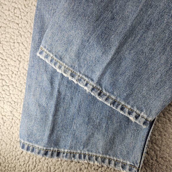 Levis Jeans Mens 38x34 Blue 505 Regular Fit Straight Leg Modern Work Pants - Picture 16 of 16